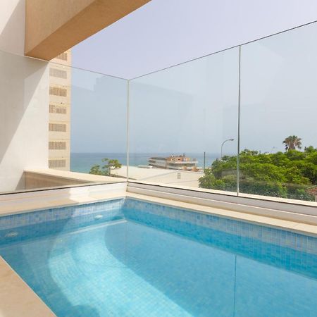 דירות טורמולינוס Terraza Del Mar: Apartamento Con Terraza Y Piscina מראה חיצוני תמונה