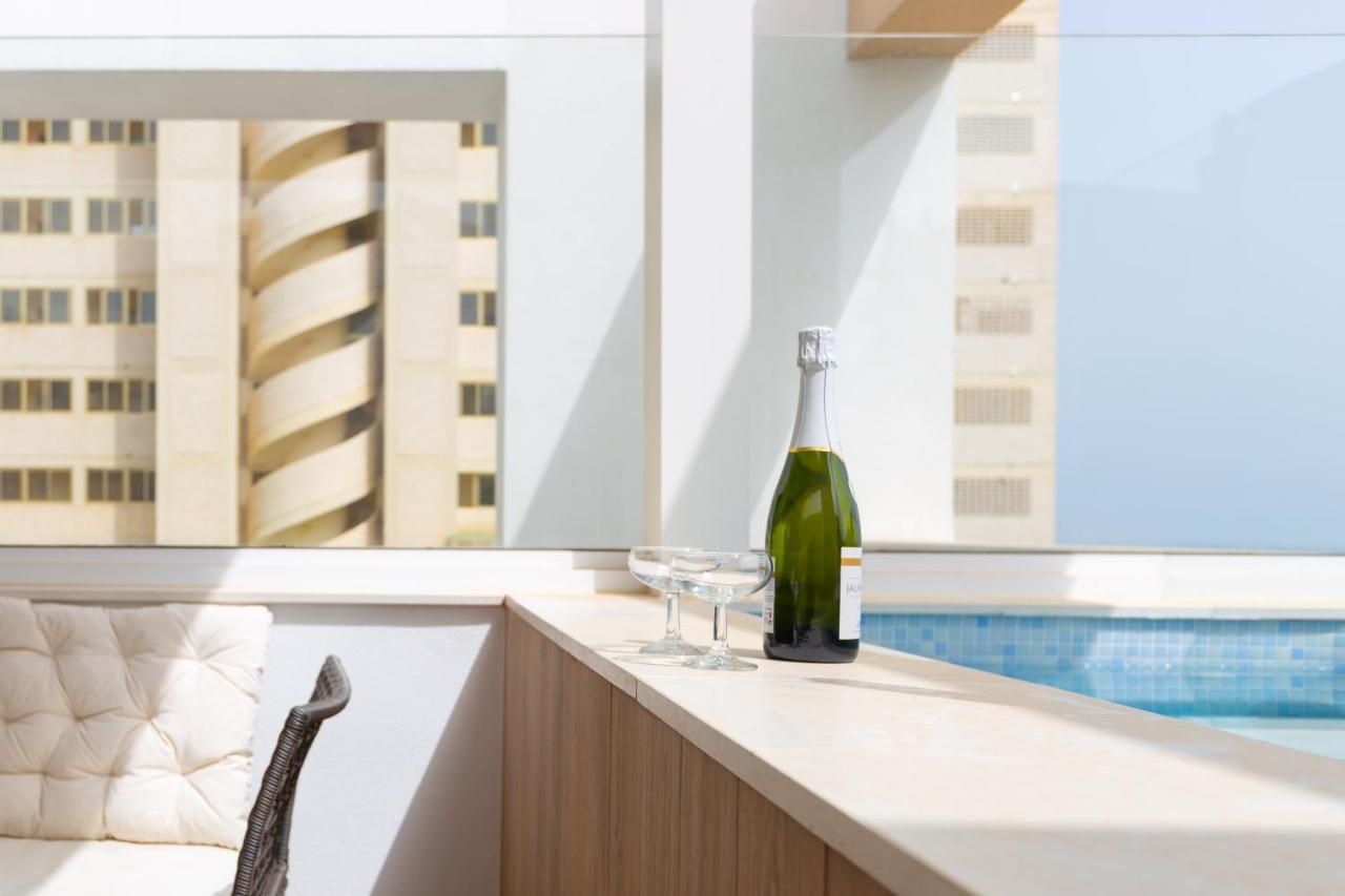 דירות טורמולינוס Terraza Del Mar: Apartamento Con Terraza Y Piscina מראה חיצוני תמונה