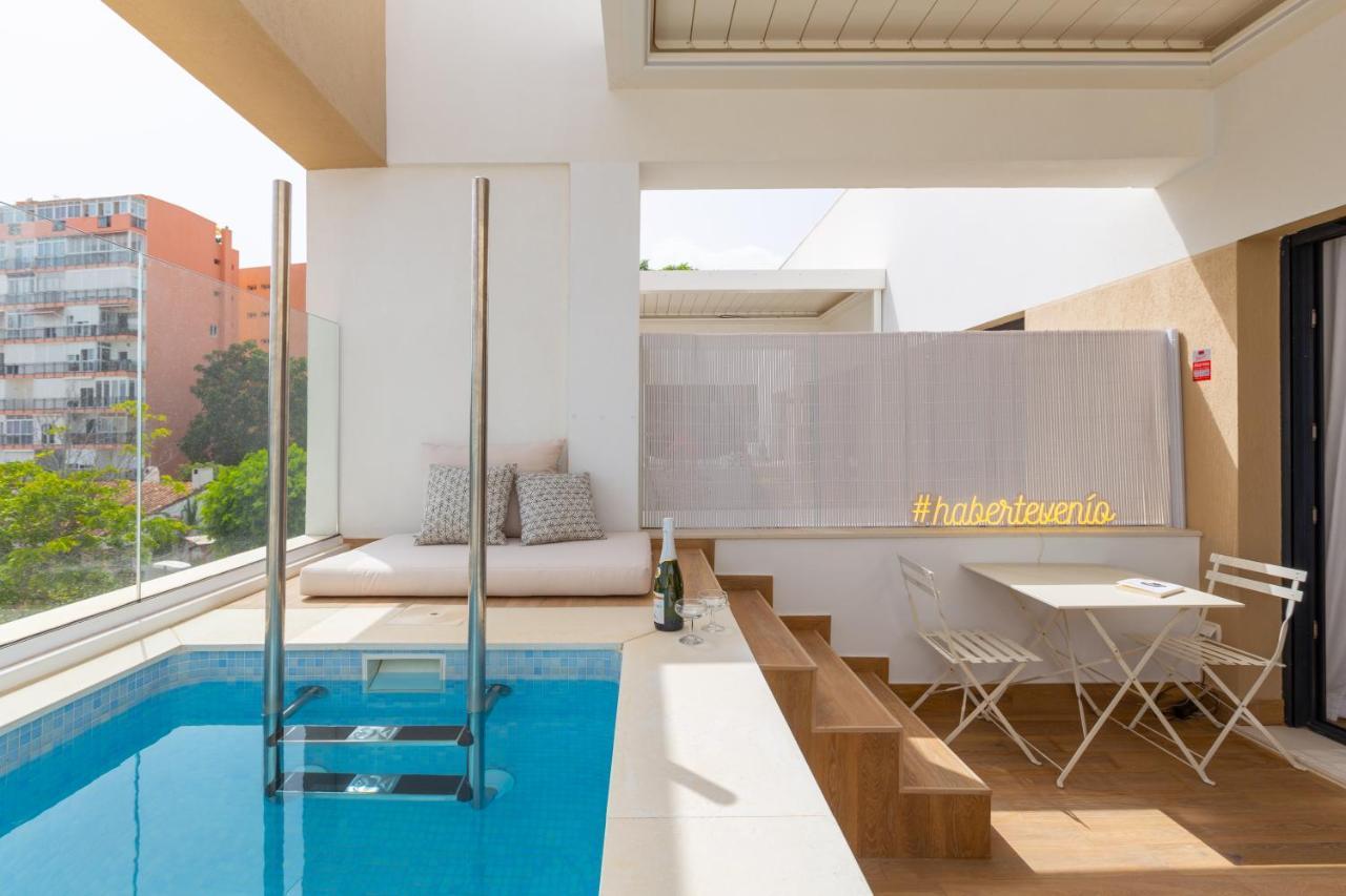 דירות טורמולינוס Terraza Del Mar: Apartamento Con Terraza Y Piscina מראה חיצוני תמונה