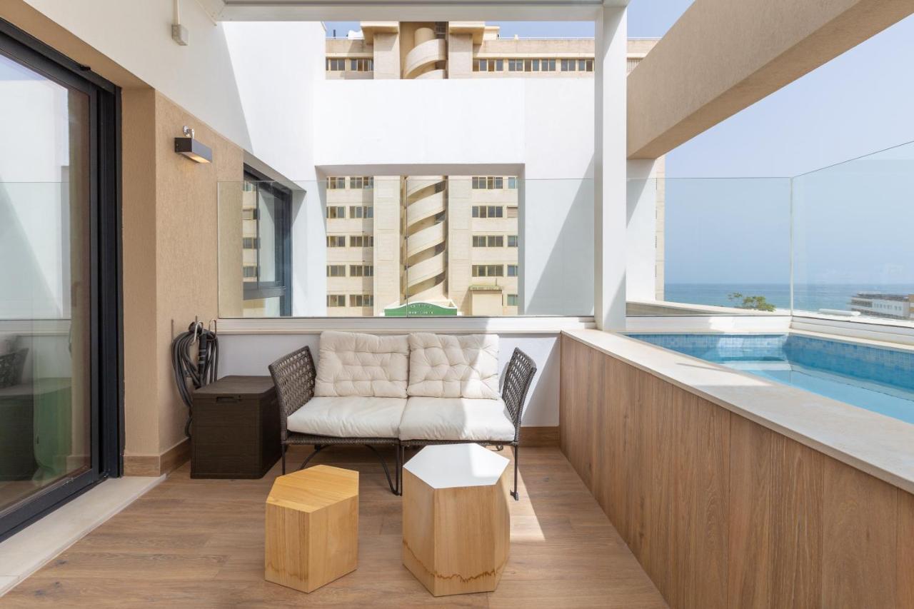 דירות טורמולינוס Terraza Del Mar: Apartamento Con Terraza Y Piscina מראה חיצוני תמונה